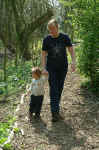 Lekker een weekendje weg, en even met mamma door het bos wandelen